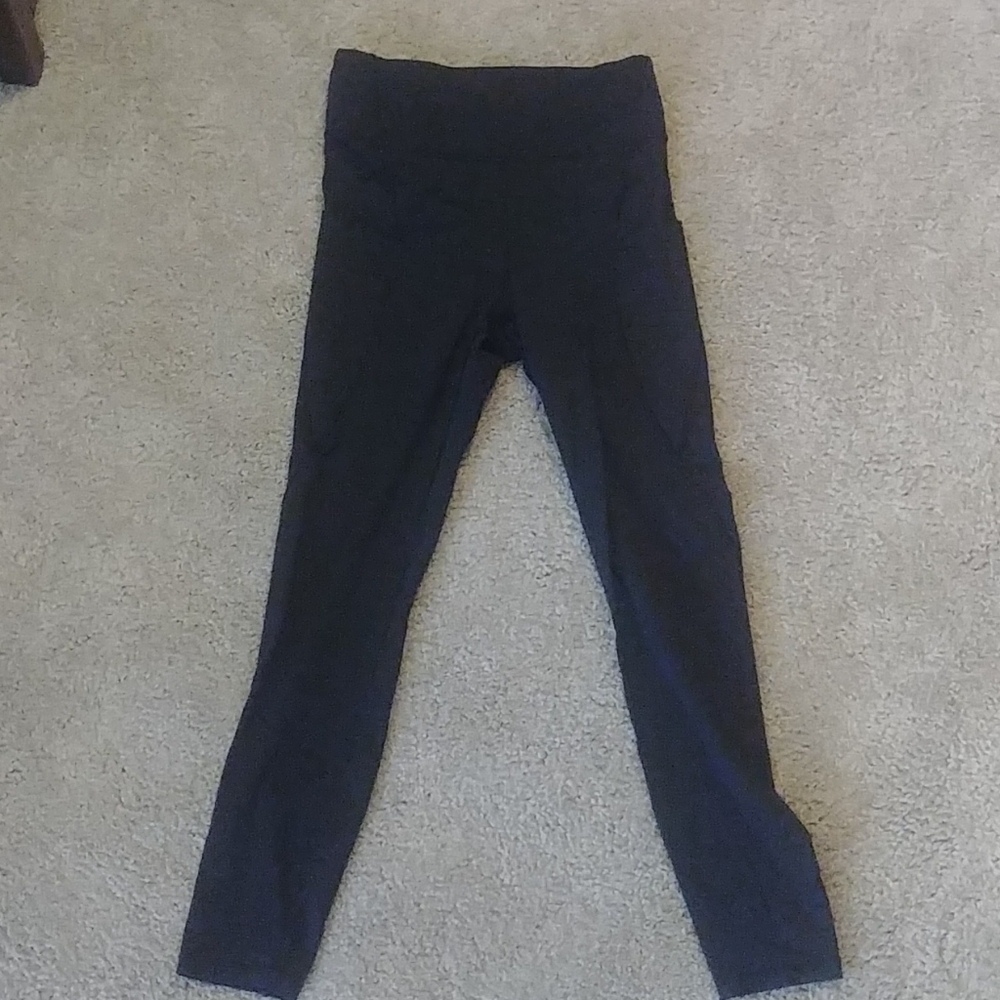 Lulu Lemon WMS tights, black, full length